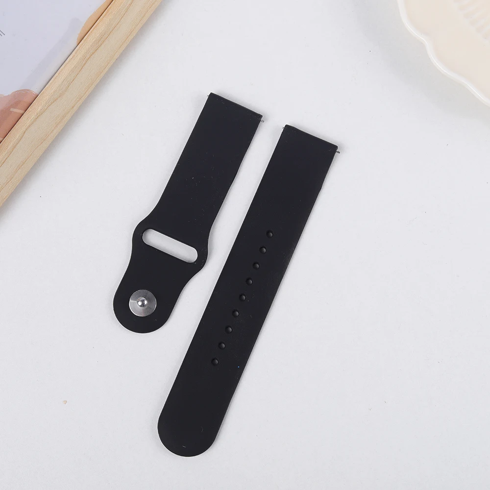 20mm/22mm Silicone Band For Amazfit GTS 3/2/2e/GTS2 Mini/GTR 42mm/47mm/GTR 3/3 Pro/2/2e Sport Watch Bracelet Amazfit Bip 6 Strap
