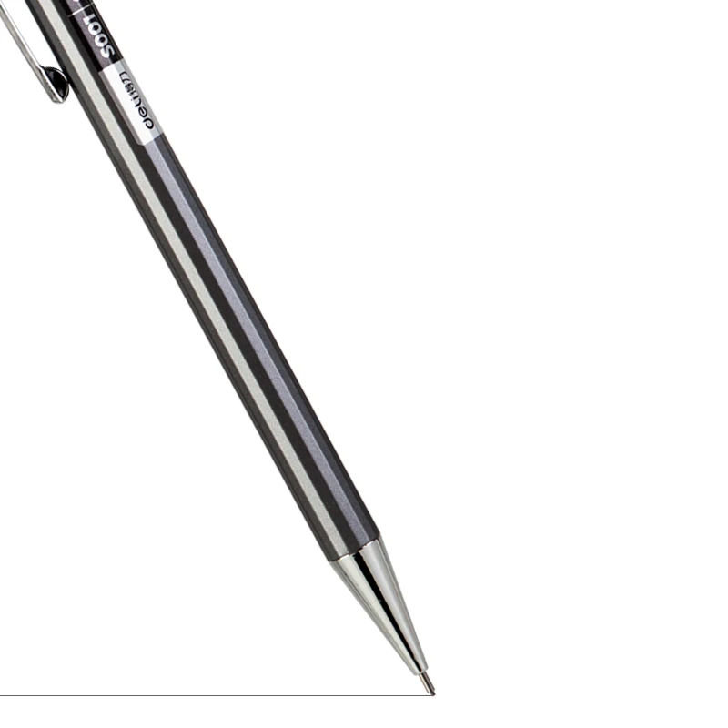DELI High Quality Full Metal Mechanical Pencil 0.5/0.7 Lapices For Professional PaintingAnd Writing School Supplies