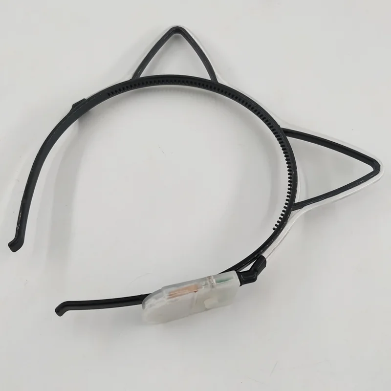 Luminous Cat Ears LED Hair Band Kawaii Accessories Cosplay Supplies Glowing Colorful Headband For Birthday Christmas