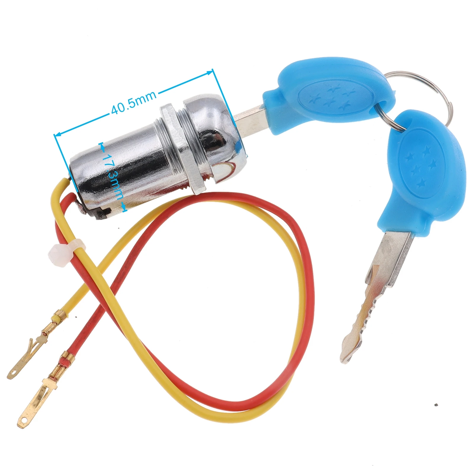 2 Wire Ignition Switch Key for Electric Scooter Bike
