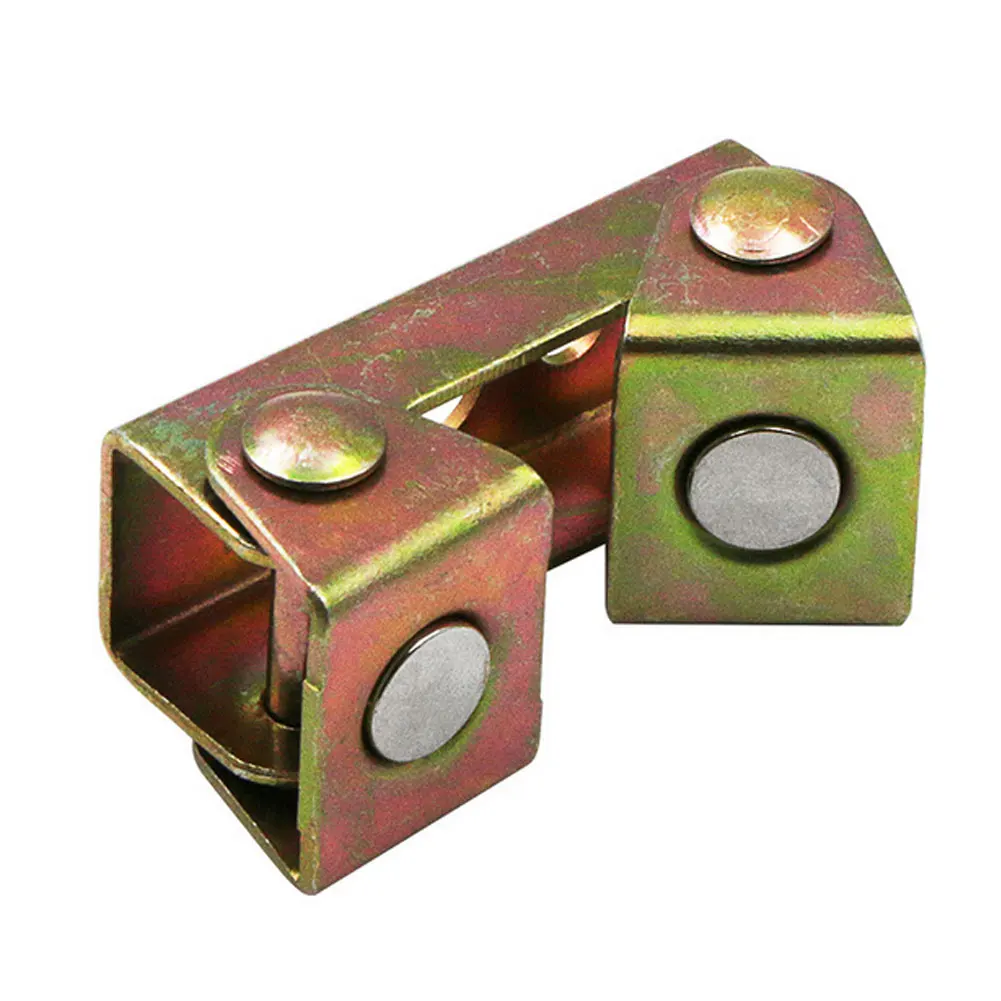 4pcs Magnetic V-Type Clamps V-Shaped Welding Holder Welding Fixture Adjustable Magnetic V-Pads Hand Tools Metal Working Tool