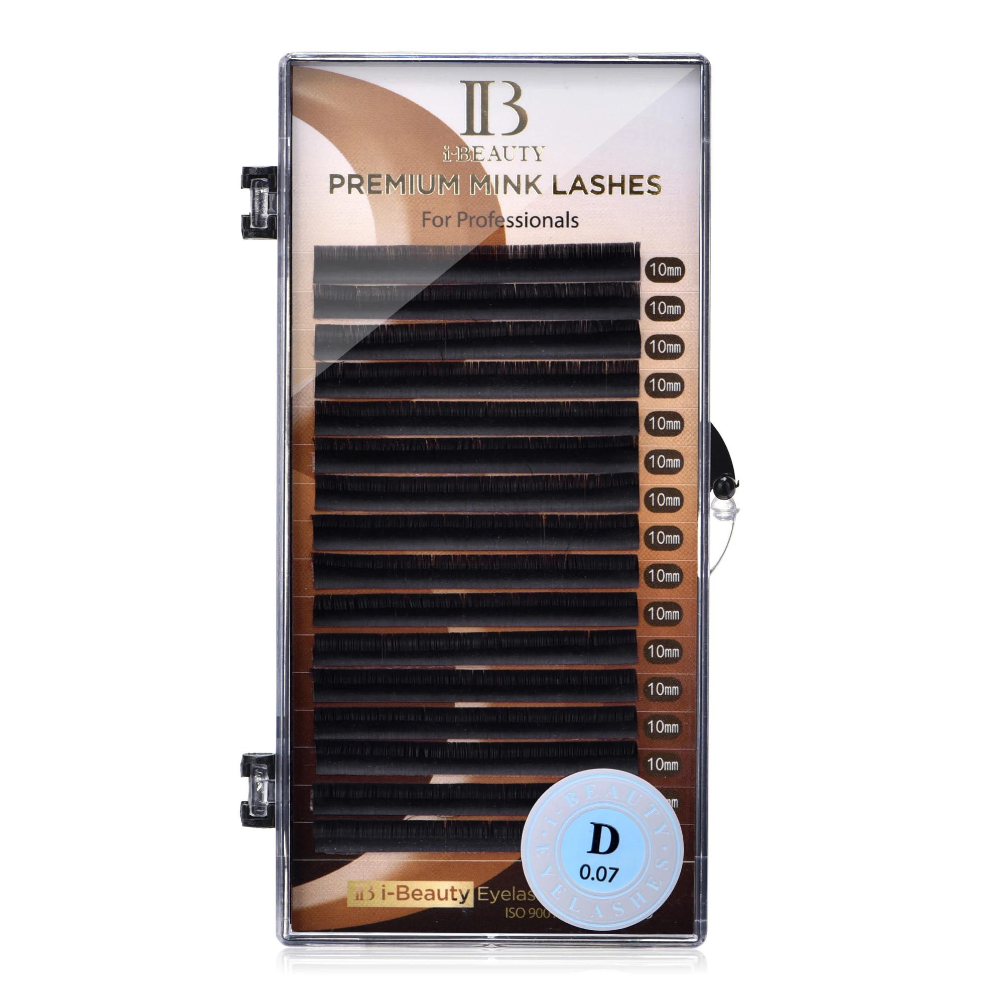 I Beauty 0.07mm Thickness SS Bend Eyelash Extension Premium Real Mink Eyelashes CC D Curl IBeauty Volume Lash Original IB Korea