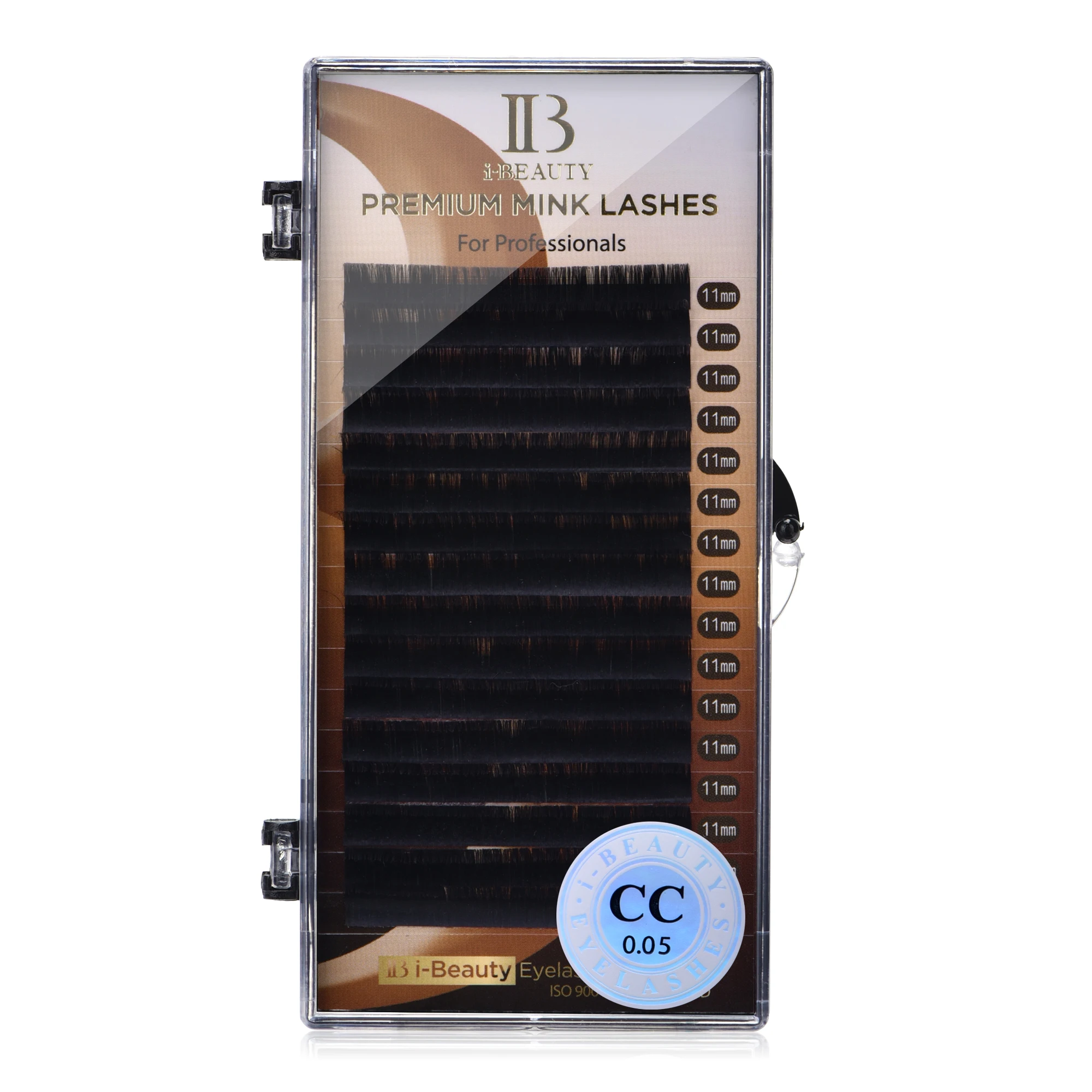 I Beauty 0.07mm Thickness SS Bend Eyelash Extension Premium Real Mink Eyelashes CC D Curl IBeauty Volume Lash Original IB Korea