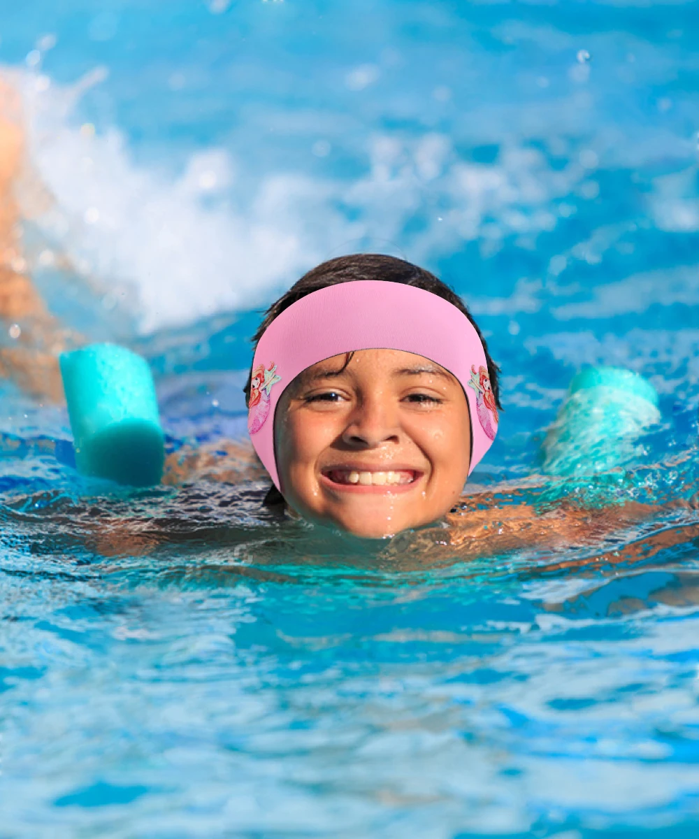 Waterproof Swimming Headband for Kids Adjustable Keep Water Out Ear Protection Band for Bathing Swimming Diving Ear Band