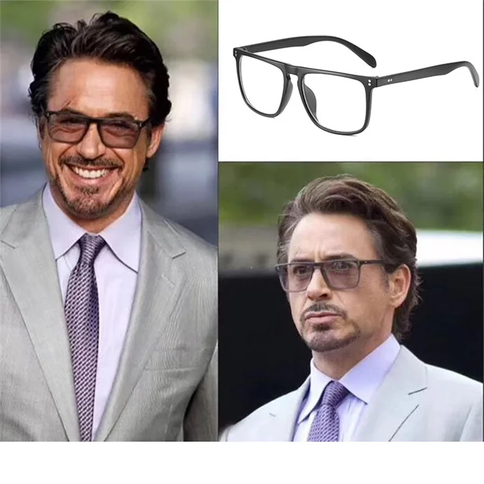 Blue Light Blocking Square Myopia Glasses Finished Unisex Retro Black Frame Student Prescription Spectacles 0 -0.5 -0.75 To -6.0