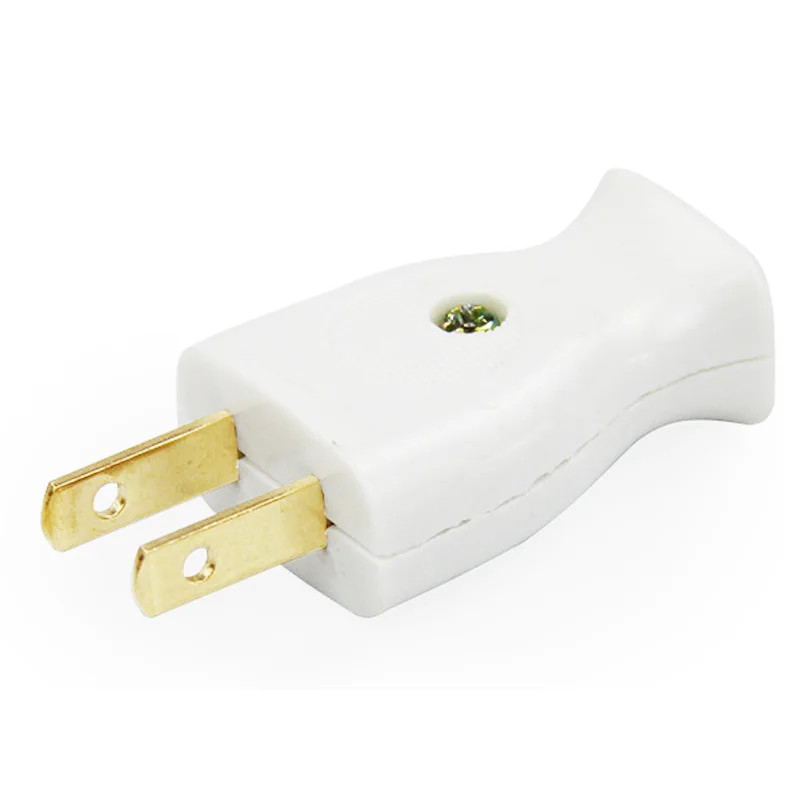 White Red Yellow Green Black America Bakelite 2Pole 15A Male US Wiring Plug Female Socket Japan Power Strip Rewirable Cable Plug