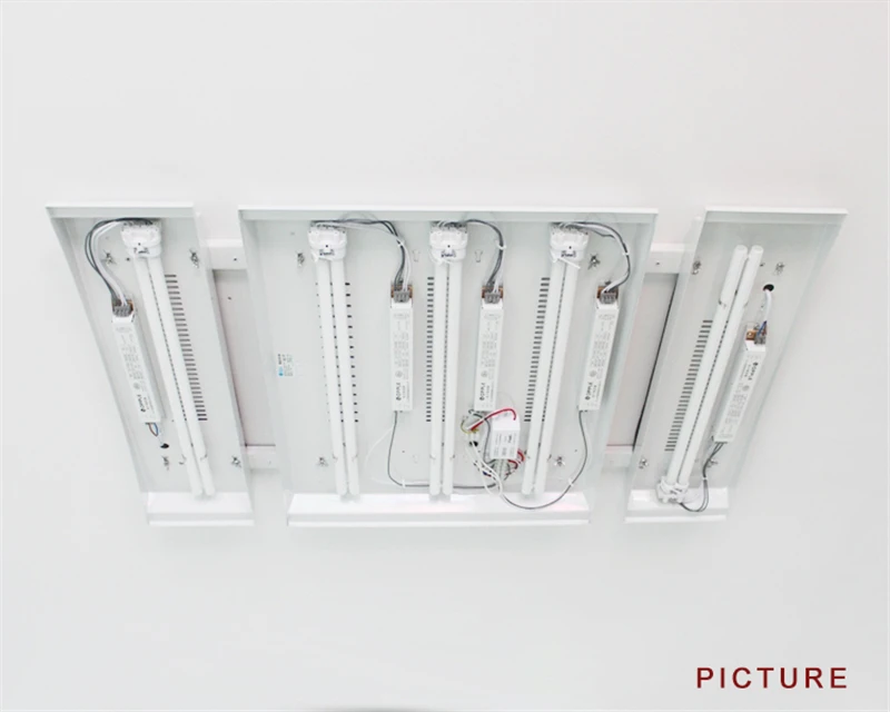 18W 24W 36W 40W 55W Fluorescent Lamp 4 Pins Twin-Tube Energy-saving Light Base Energy Saving Tube H 2G11 White Yellow AC220V