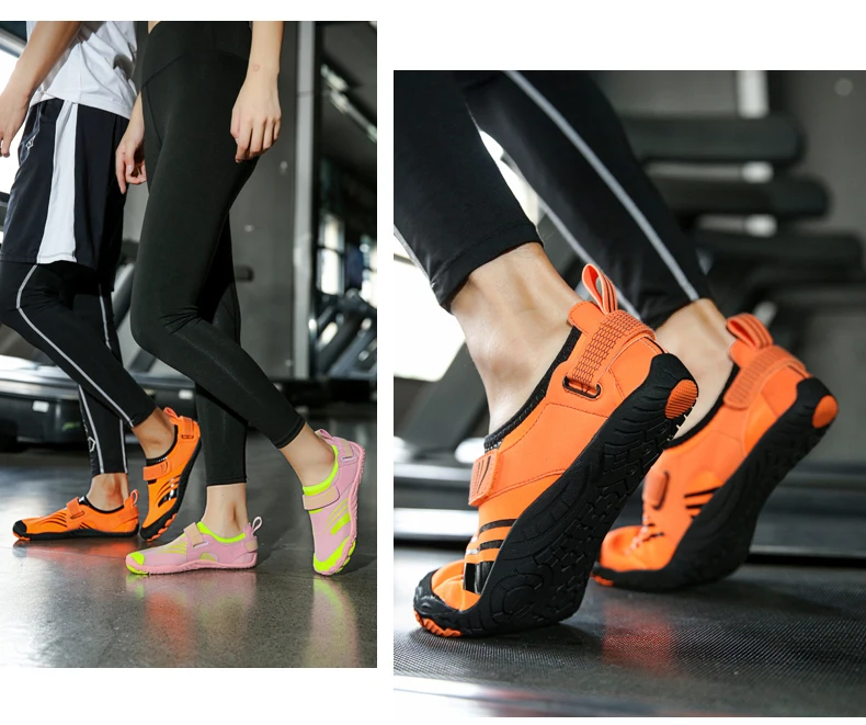 Unisex Swimming Water Shoes Men Barefoot Outdoor Beach Sandals Upstream Aqua Shoes Plus Size Nonslip River Sea Diving Sneakers