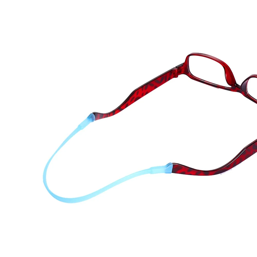 1Pc Adjustable Silicone Glasses Straps Sunglasses Chain Eyeglasses Straps Sports Band Cord Holder Elastic Anti Slip String Rope