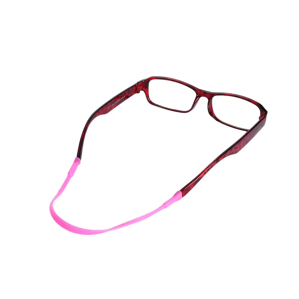 1Pc Adjustable Silicone Glasses Straps Sunglasses Chain Eyeglasses Straps Sports Band Cord Holder Elastic Anti Slip String Rope
