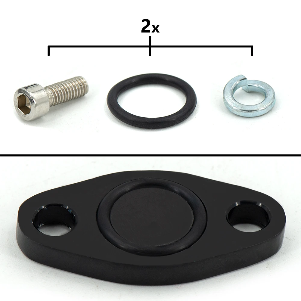 SAI Delete Block Off Plate Kit for Audi VW 1.8T Engines, Air Injection Combi Valve Delete for MK4 Golf Jetta TT A4 B5 B6