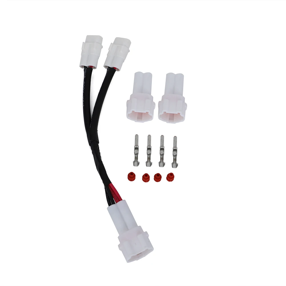 Power Outlet SPLITTER DC TWIN USB Charger For Yamaha FZ6 MT07 FZ07 FZ09 MT09 Tracer SP XSR700 XSR900 YZF-R1 YZFR1 R1M R6 XV1900
