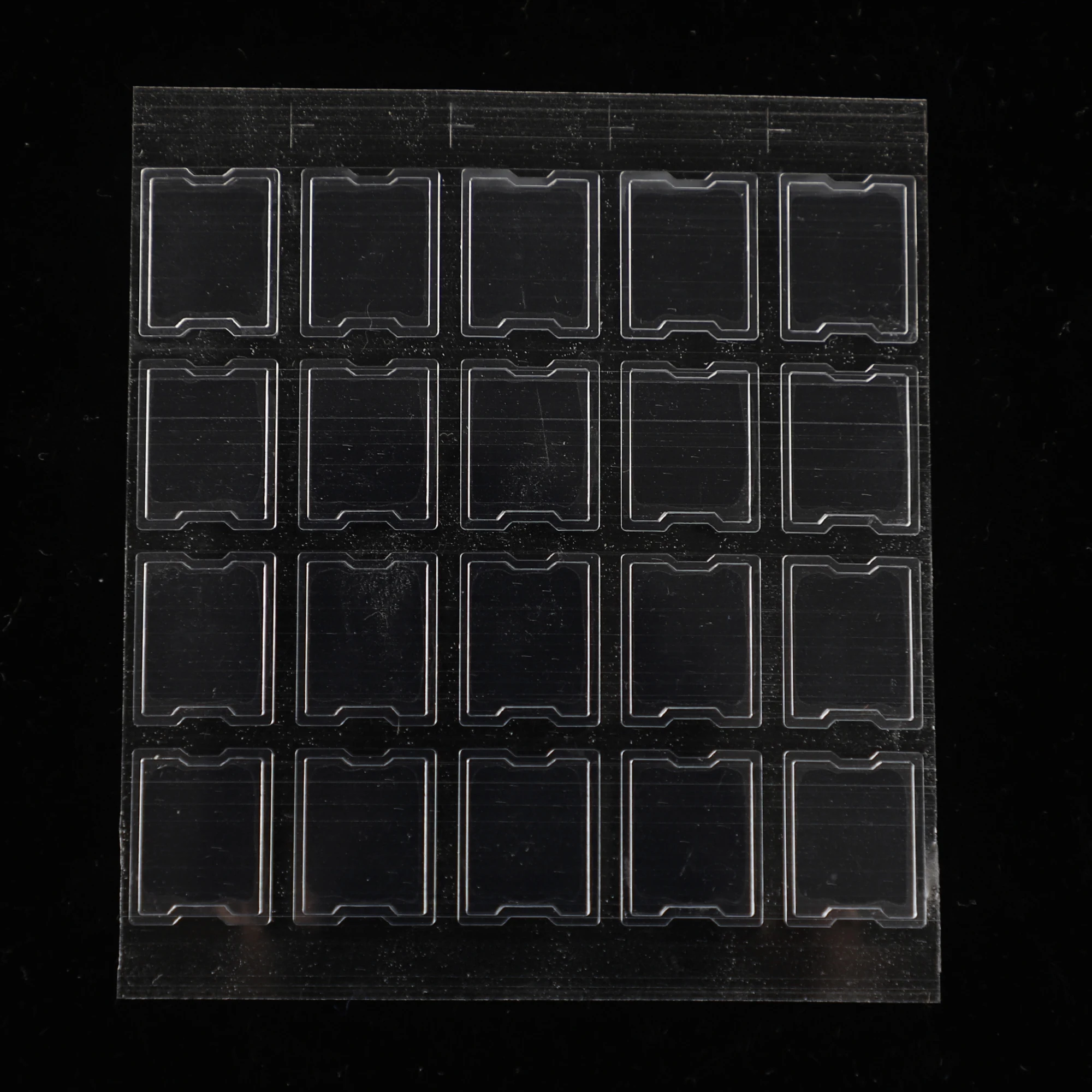 120 pcs Clear White MX Switch Film HTV PC For Cherry Gateron JWK Mechanical Keyboard Shaft