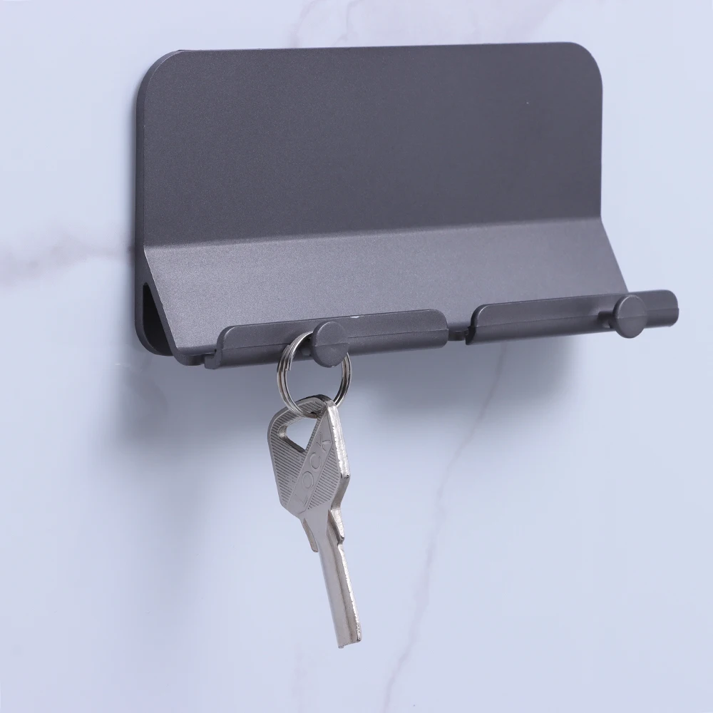 Wall Mount Charger Hook Phone Holder Wall Hanging Cable Organizer Stand Bracket Dock Pasted Wall Phone Tablet Holder Supplies