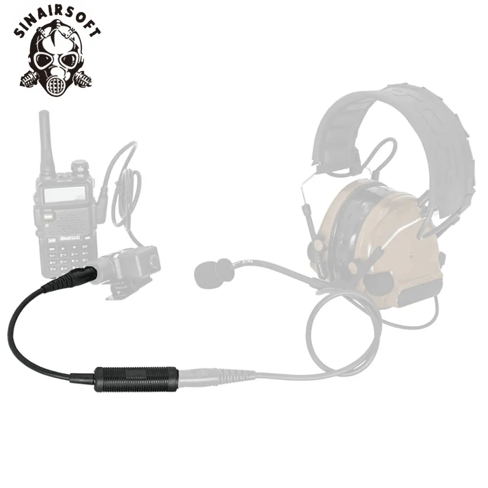 Z Tactical Wiring Transform Adapter Z-TAC Softair Headset Connect PTT Ztac Airsoft Headphone Accessories Z145