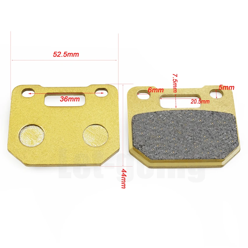Motorcycle Pads for RPM Caliper 82mm Radial Mounting Brake Pads Set Moto Pads HF Scooter High performance Moped Spare Parts