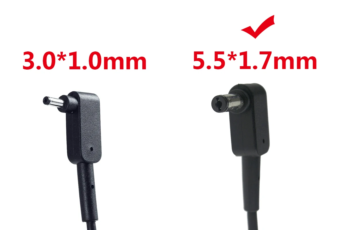 19V 2.37A 5.5*1.7MM 45W Laptop Adapter Charger For Acer Aspire 3 A314-31 A515-51-3509 E5-573-516D Series Notebook Power Supply