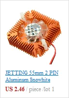 1pc Aluminum Alloy Heatsink Cooling Pad For High Power LED IC Chip Cooler Radiator Heat Sink 60*60*39mm/ 100*60*39mm