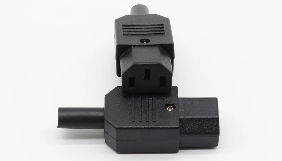 1 pcs Wholesale Price Black IEC 320 C13 Female Plug Rewirable Power Connector 3pin Socket 10A /250V