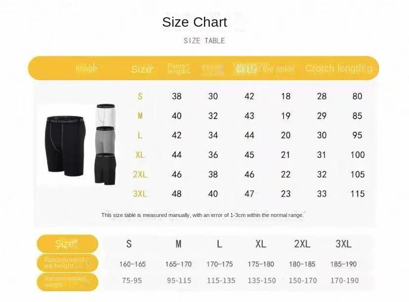 2026Compression Shorts Men Summer Sportswear Training Tights Gym Fitness Leggings Short Pants Sport Bottoms Running Shorts Men