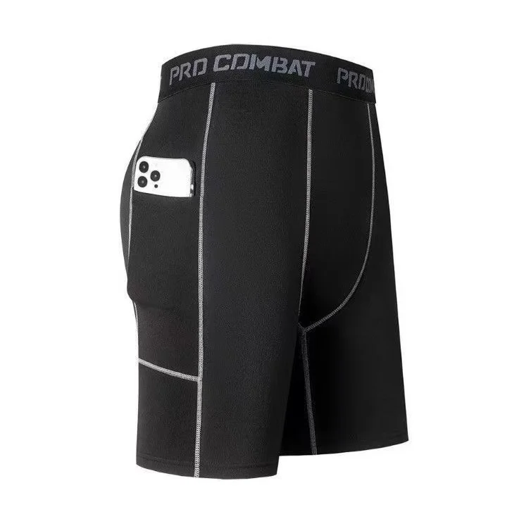 2026Compression Shorts Men Summer Sportswear Training Tights Gym Fitness Leggings Short Pants Sport Bottoms Running Shorts Men