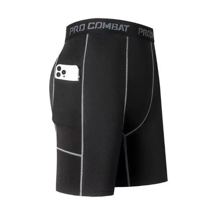 2026Compression Shorts Men Summer Sportswear Training Tights Gym Fitness Leggings Short Pants Sport Bottoms Running Shorts Men
