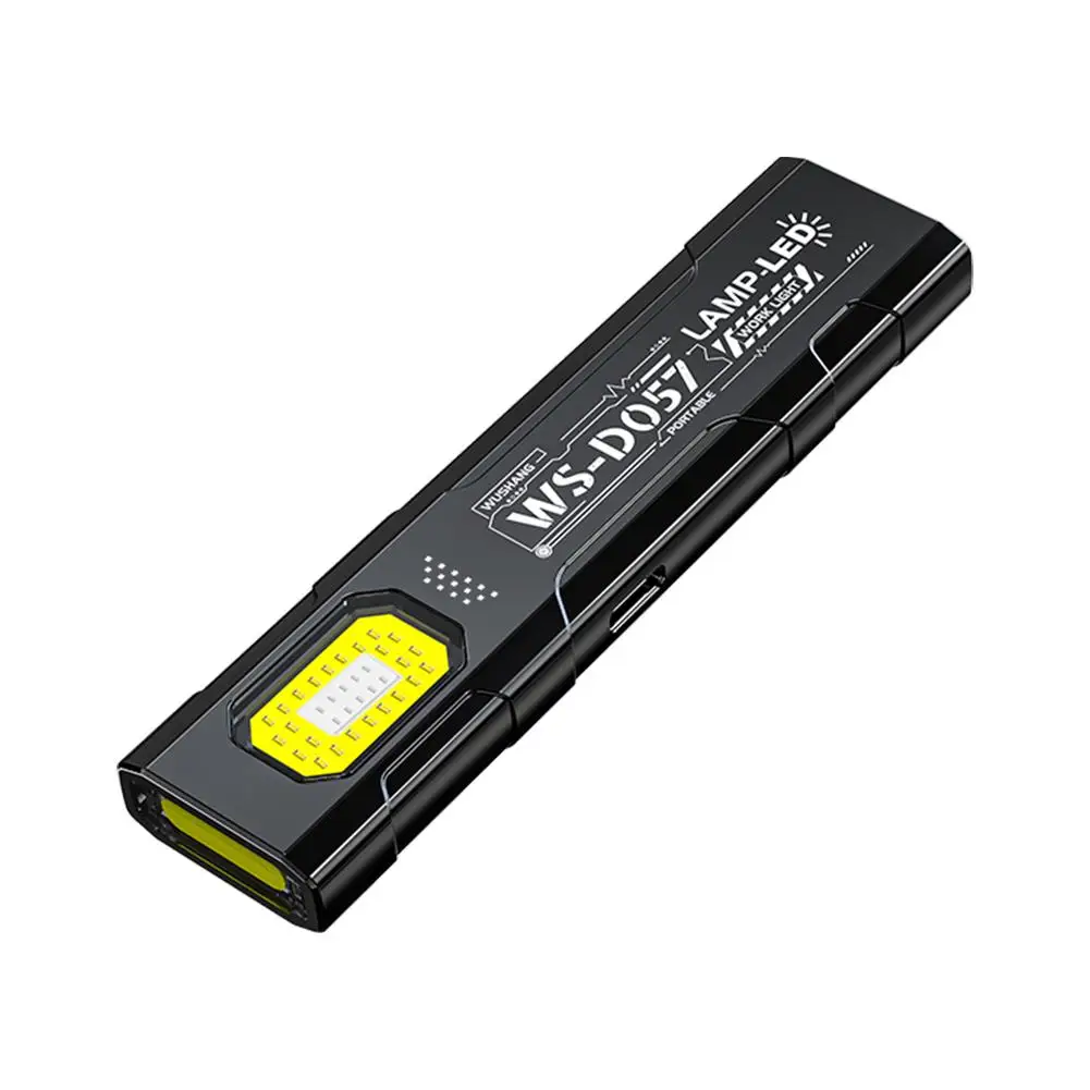 2026new LED Keychain Flashlight USB-C Rechargeable 800Lm Portable Mini Torch Light Pocket Lantern Flood Work Light With Magnet