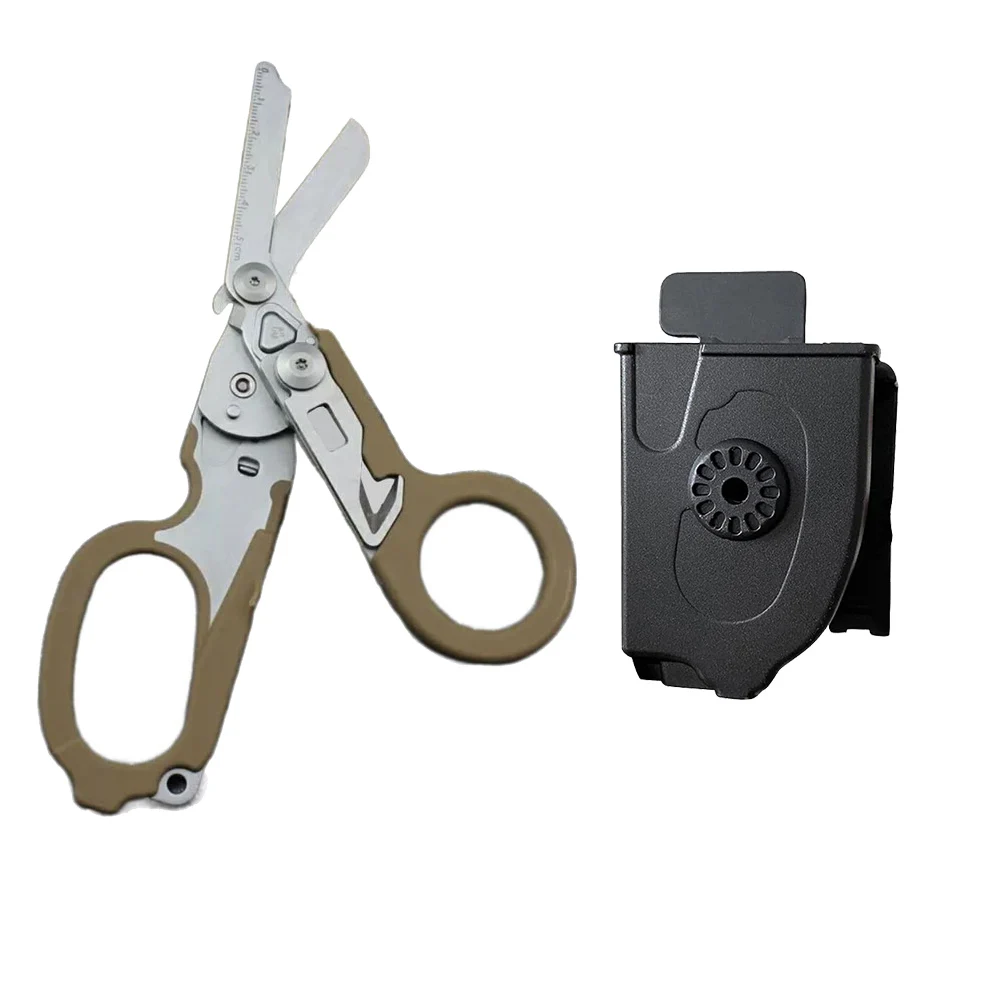 Tactical Trauma Shears Emergency Rescue Shear First Aid Kit Raptor Scissors Foldable Plier Outdoor Survival EDC Tool Gear