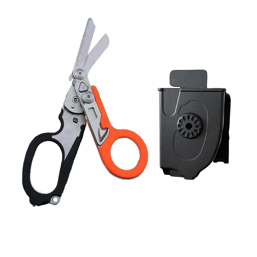 Tactical Trauma Shears Emergency Rescue Shear First Aid Kit Raptor Scissors Foldable Plier Outdoor Survival EDC Tool Gear