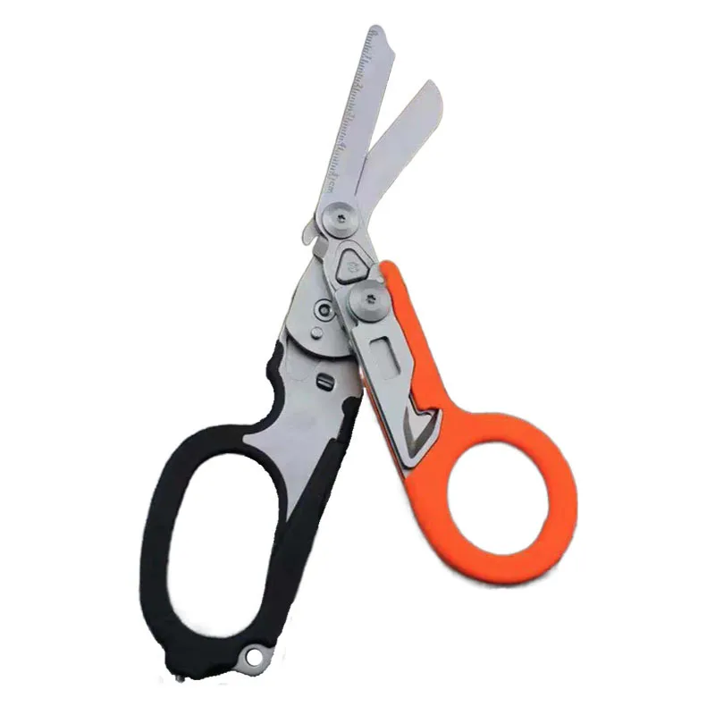 Tactical Trauma Shears Emergency Rescue Shear First Aid Kit Raptor Scissors Foldable Plier Outdoor Survival EDC Tool Gear