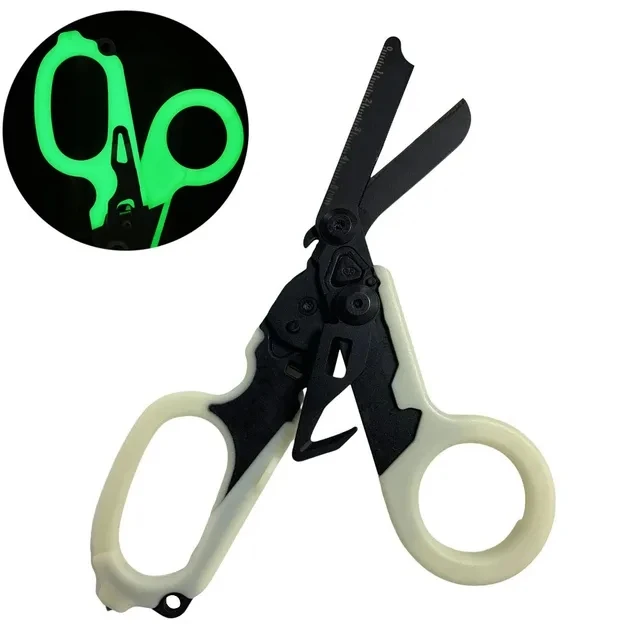 Tactical Trauma Shears Emergency Rescue Shear First Aid Kit Raptor Scissors Foldable Plier Outdoor Survival EDC Tool Gear
