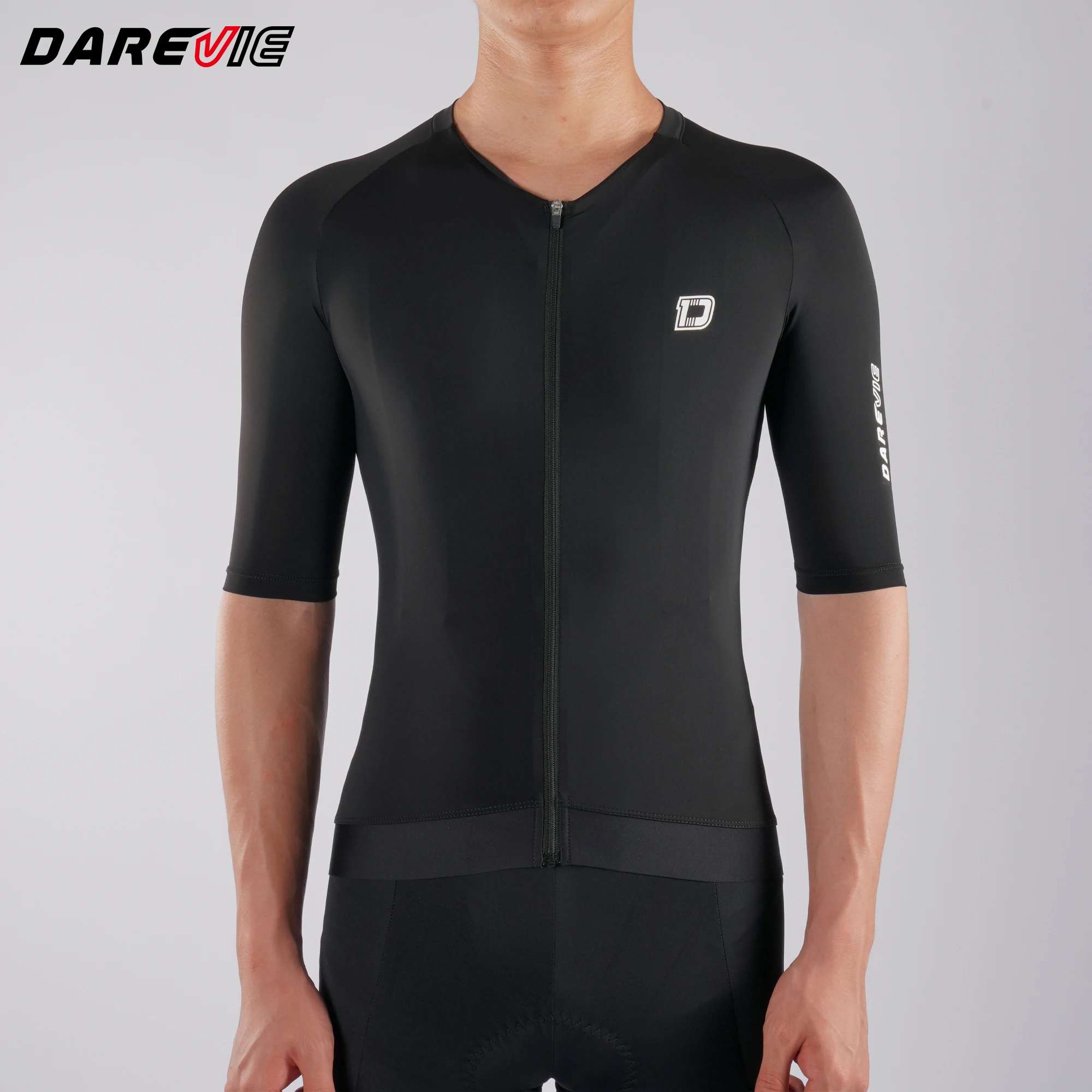DAREVIE Cycling Jersey Cool Technology Anti UV Pro Level Man Cycling Maillot 4.5cm Anti Slip Quick Dry Men's Cycling Clothing