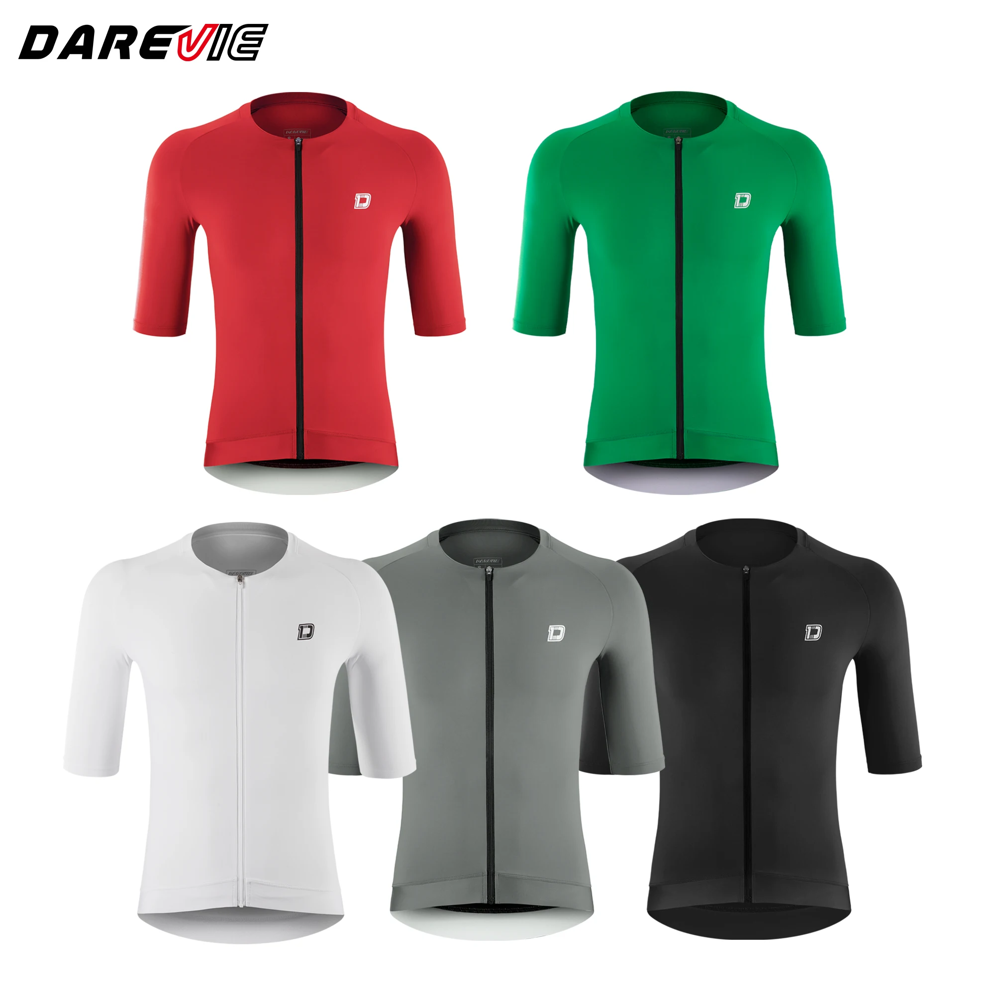 DAREVIE Cycling Jersey Cool Technology Anti UV Pro Level Man Cycling Maillot 4.5cm Anti Slip Quick Dry Men's Cycling Clothing