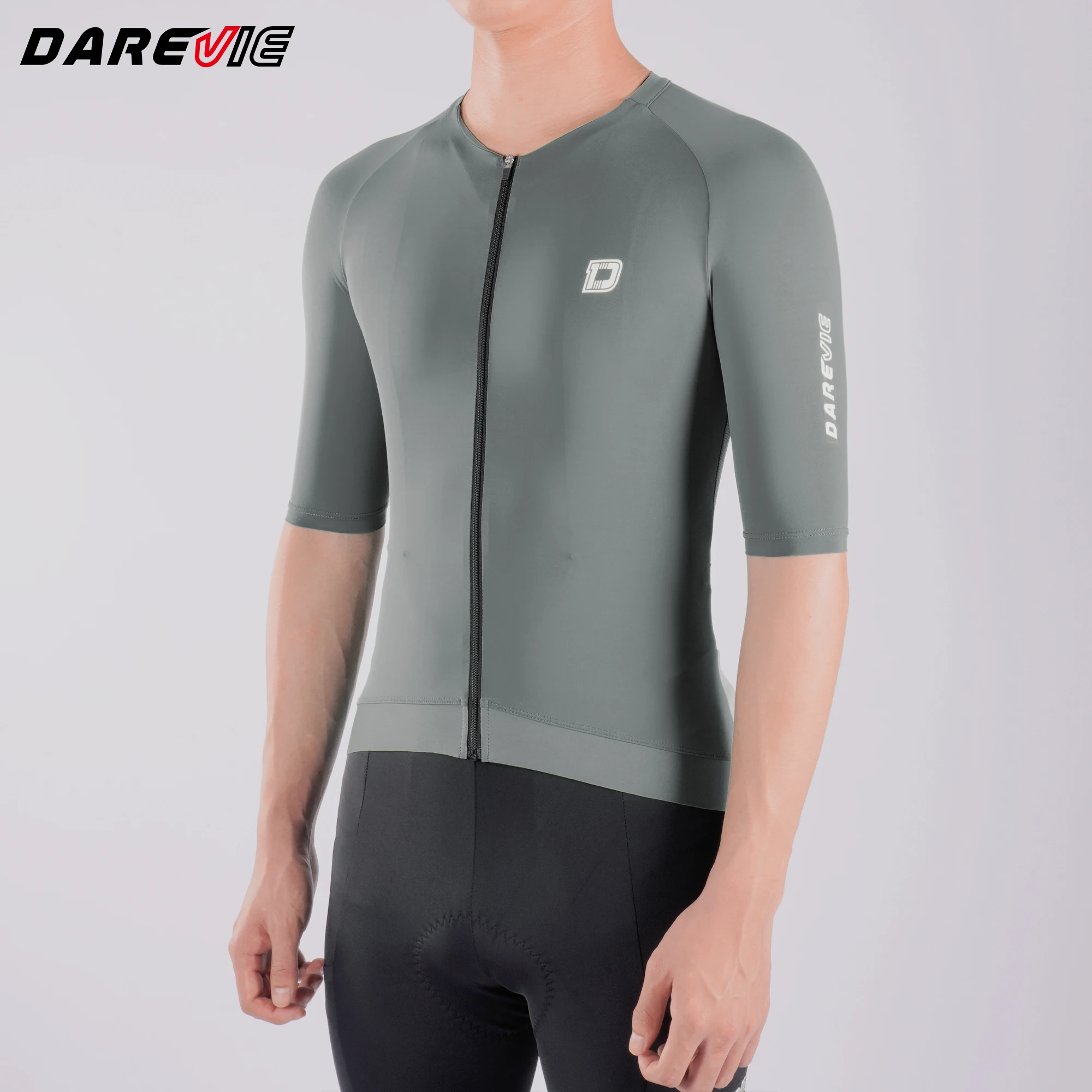 DAREVIE Cycling Jersey Cool Technology Anti UV Pro Level Man Cycling Maillot 4.5cm Anti Slip Quick Dry Men's Cycling Clothing