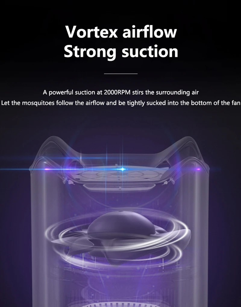 Lenovo Electric Shock Mosquito Killer UV Light USB Mute Trap Flies Bug Zapper Lamp Camping Anti Mosquito for Home Bedroom 2026