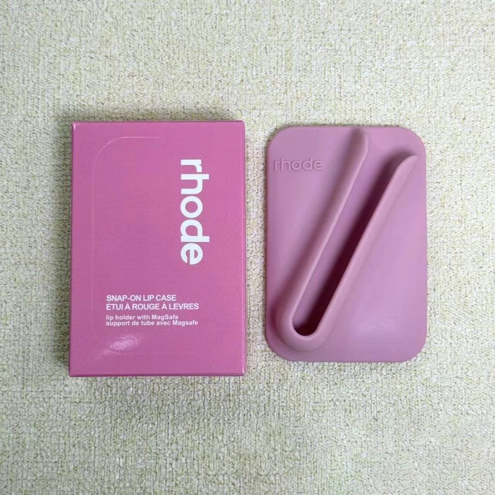 Rhode Hot Magnetic SNAP-ON LIP Case for All Mobile Phones for Magsafe Lip Gloss Holder with Long Lasting Lipstick Lip Gloss