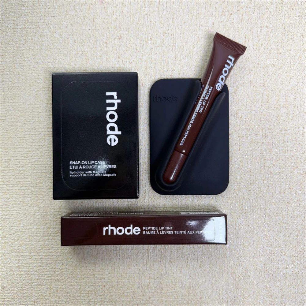 Rhode Hot Magnetic SNAP-ON LIP Case for All Mobile Phones for Magsafe Lip Gloss Holder with Long Lasting Lipstick Lip Gloss