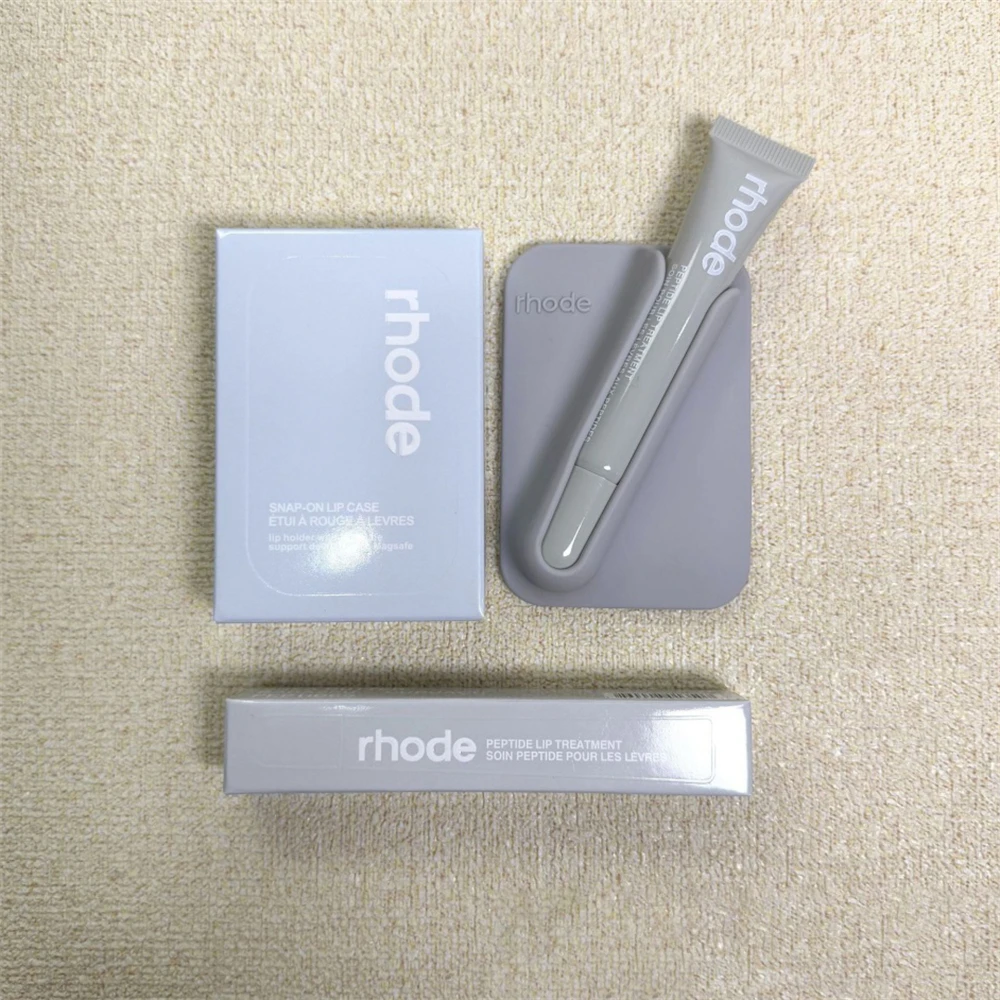 Rhode Hot Magnetic SNAP-ON LIP Case for All Mobile Phones for Magsafe Lip Gloss Holder with Long Lasting Lipstick Lip Gloss