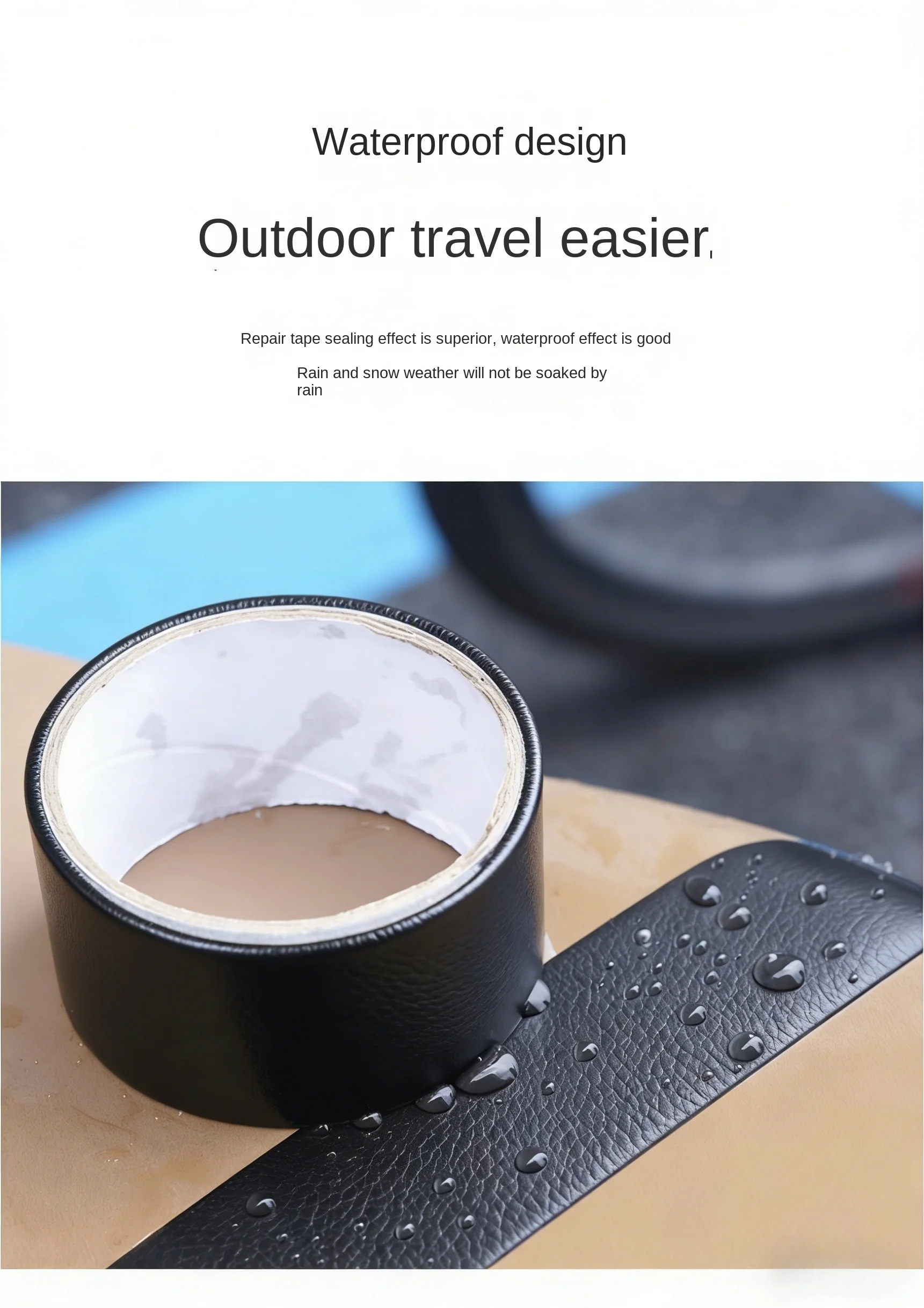 5m/196inch Leather repair tape, furniture seat self-adhesive piece, repair cracks and wear