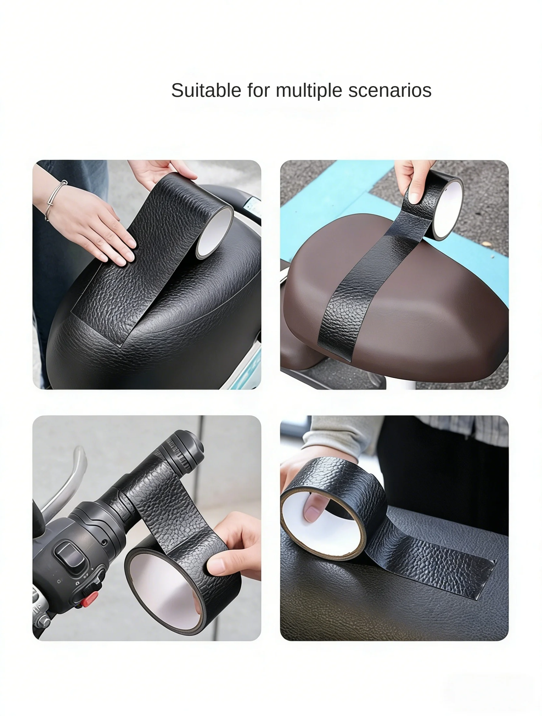 5m/196inch Leather repair tape, furniture seat self-adhesive piece, repair cracks and wear