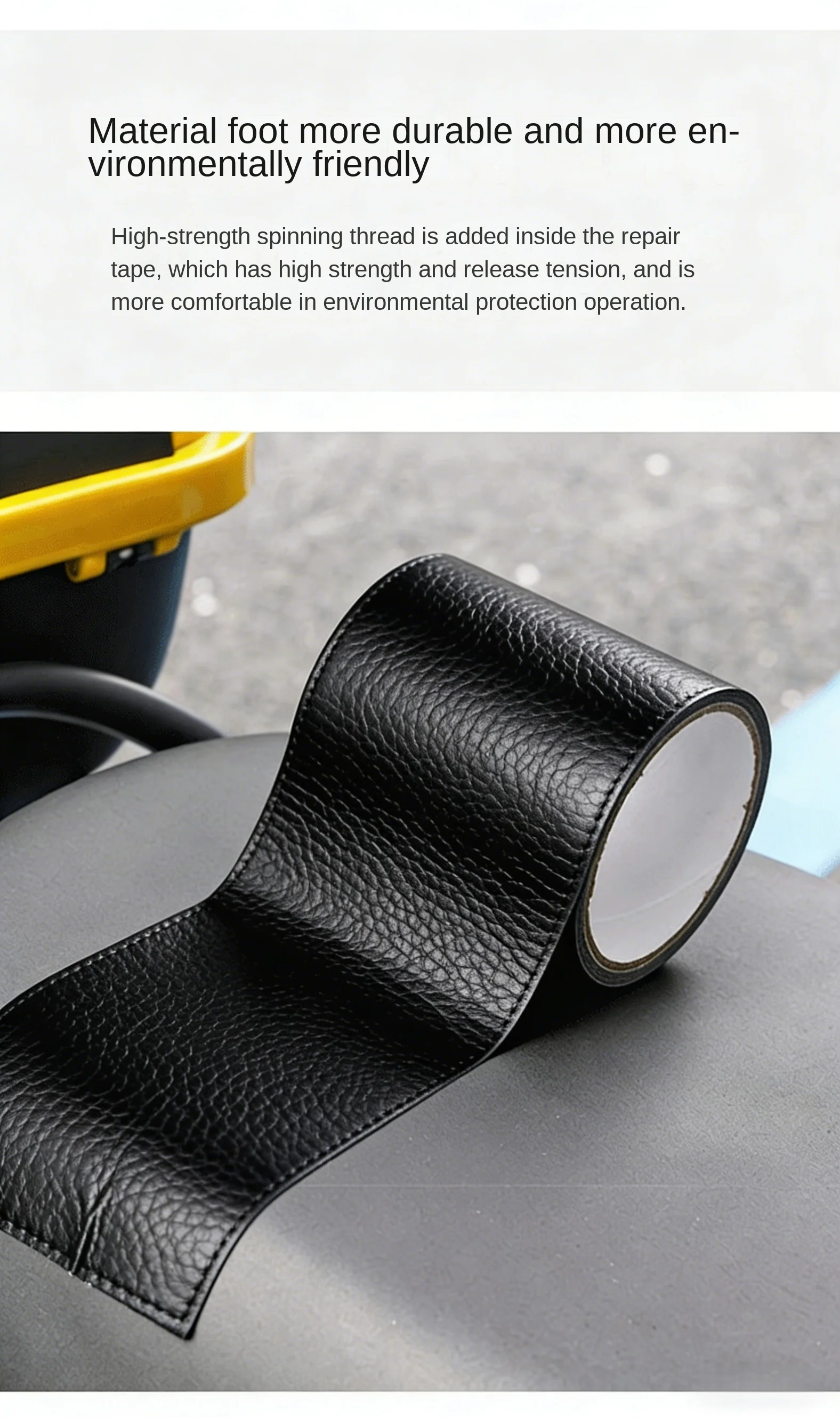 5m/196inch Leather repair tape, furniture seat self-adhesive piece, repair cracks and wear