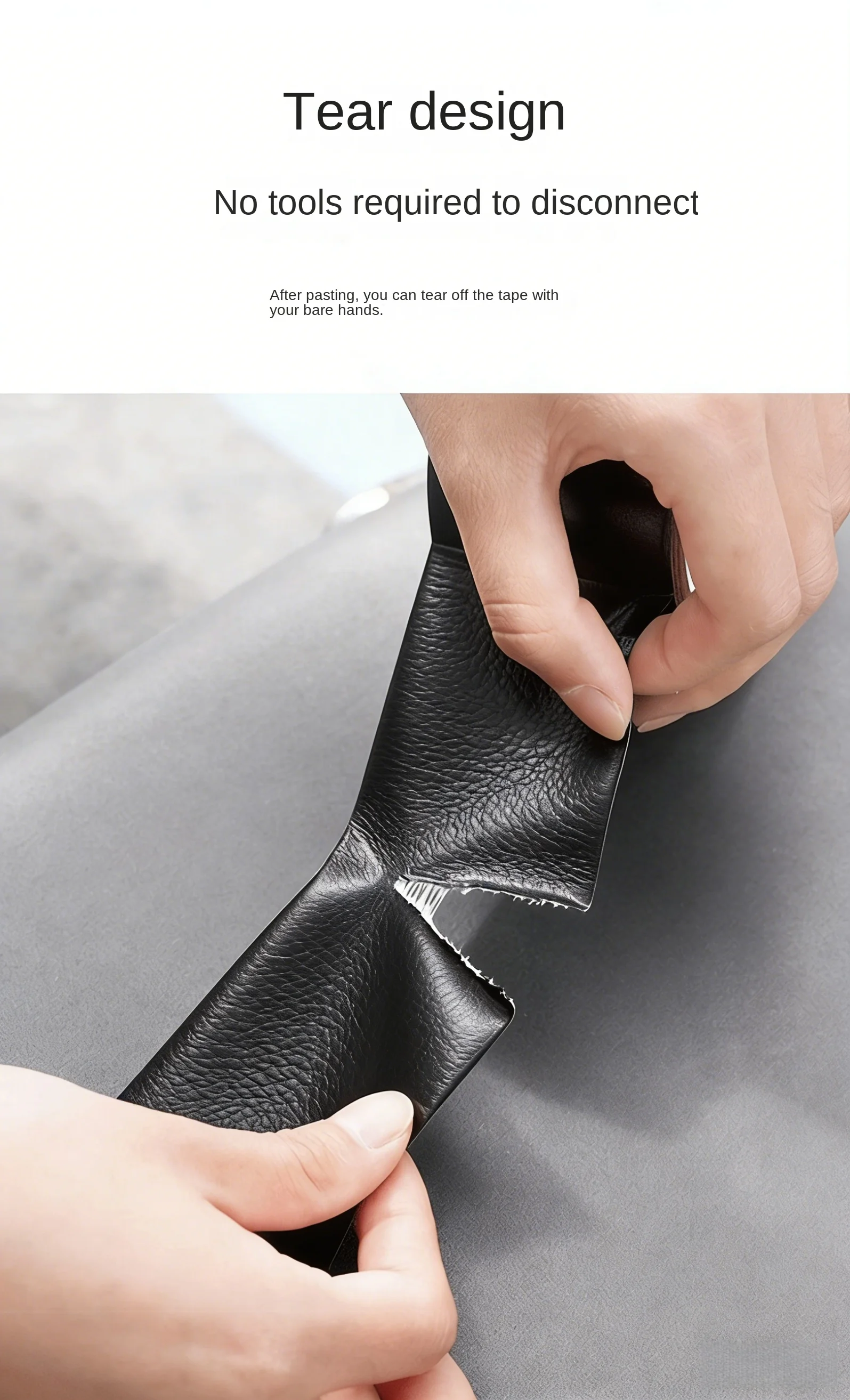5m/196inch Leather repair tape, furniture seat self-adhesive piece, repair cracks and wear