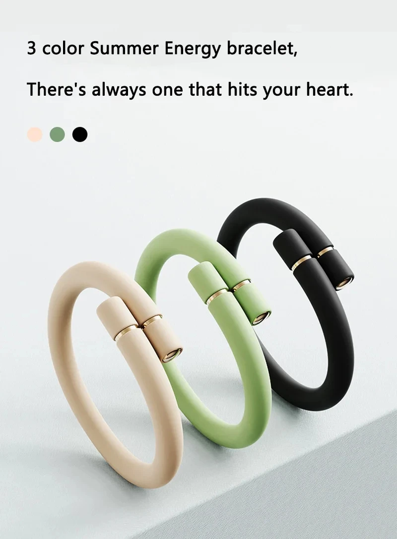 Mosquito Repellent Bracelet Natural Plant Essential Oil Hand Wristband Mosquito Repellent Insect Wristband for Outdoor Home