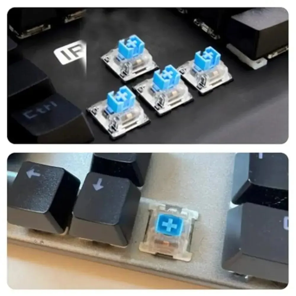 20/50/100pcs Keyboard Switch Keyboard Clicker Key Replacement 3 Pin Tactile Switch Plastic For Replacement Accessories