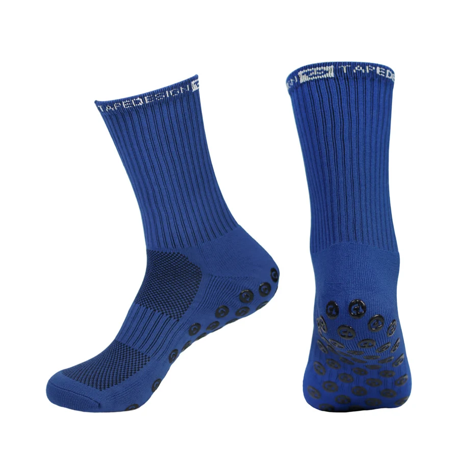 New Football Socks Men Women Sports Socks Non-slip Silicone Bottom Soccer Outdoor Sport Running Cycling Grip Socks