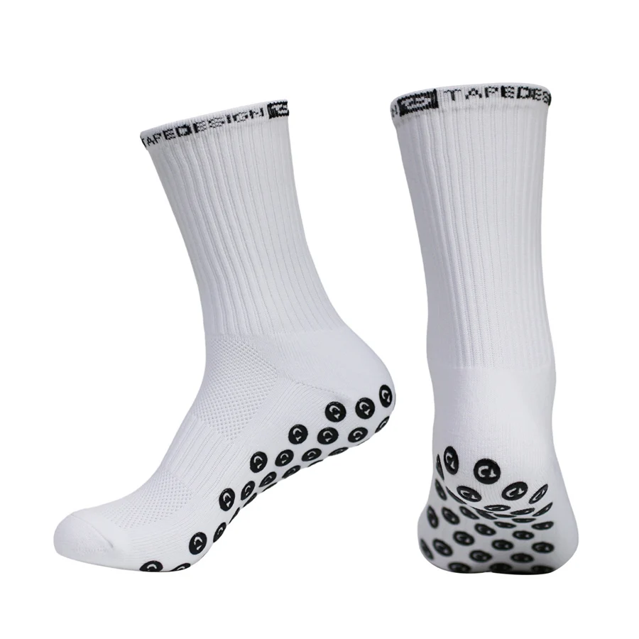 New Football Socks Men Women Sports Socks Non-slip Silicone Bottom Soccer Outdoor Sport Running Cycling Grip Socks