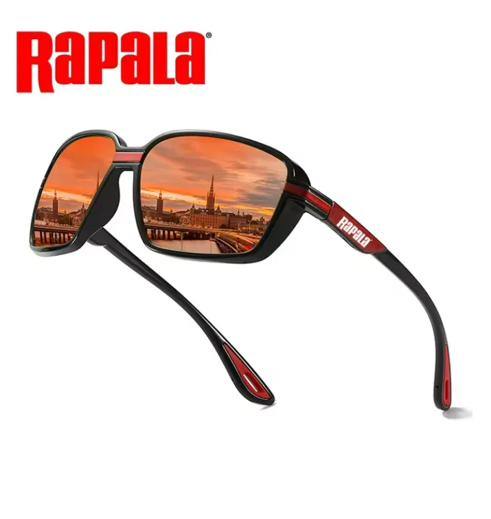 2026 original Rapala Polarized Fishing Sunglasses Men's Driving Shades Male Sun Glasses Hiking Classic UV400 Eyewear Hot Style