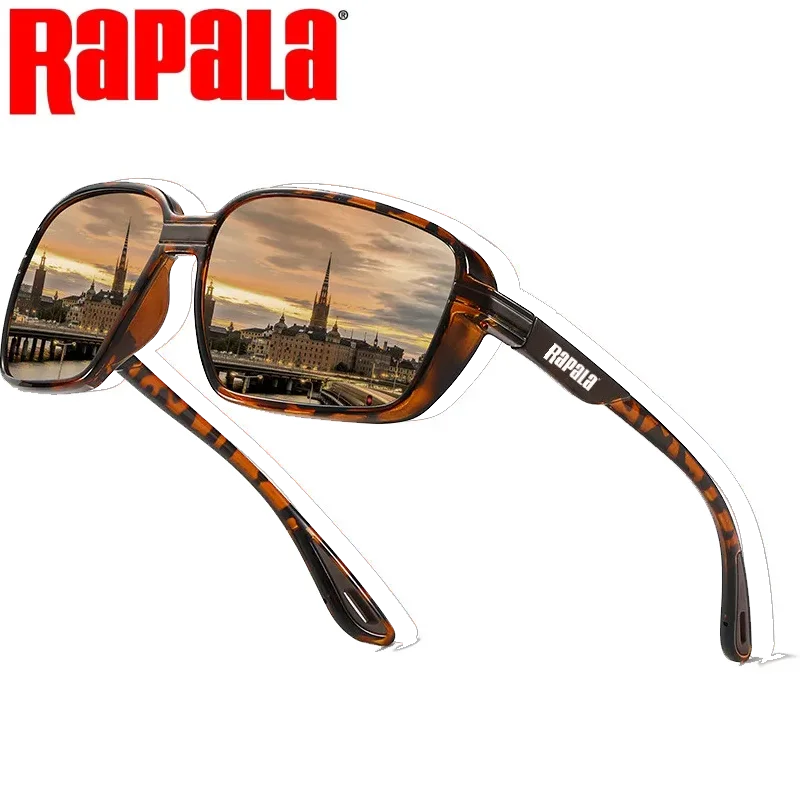 2026 original Rapala Polarized Fishing Sunglasses Men's Driving Shades Male Sun Glasses Hiking Classic UV400 Eyewear Hot Style