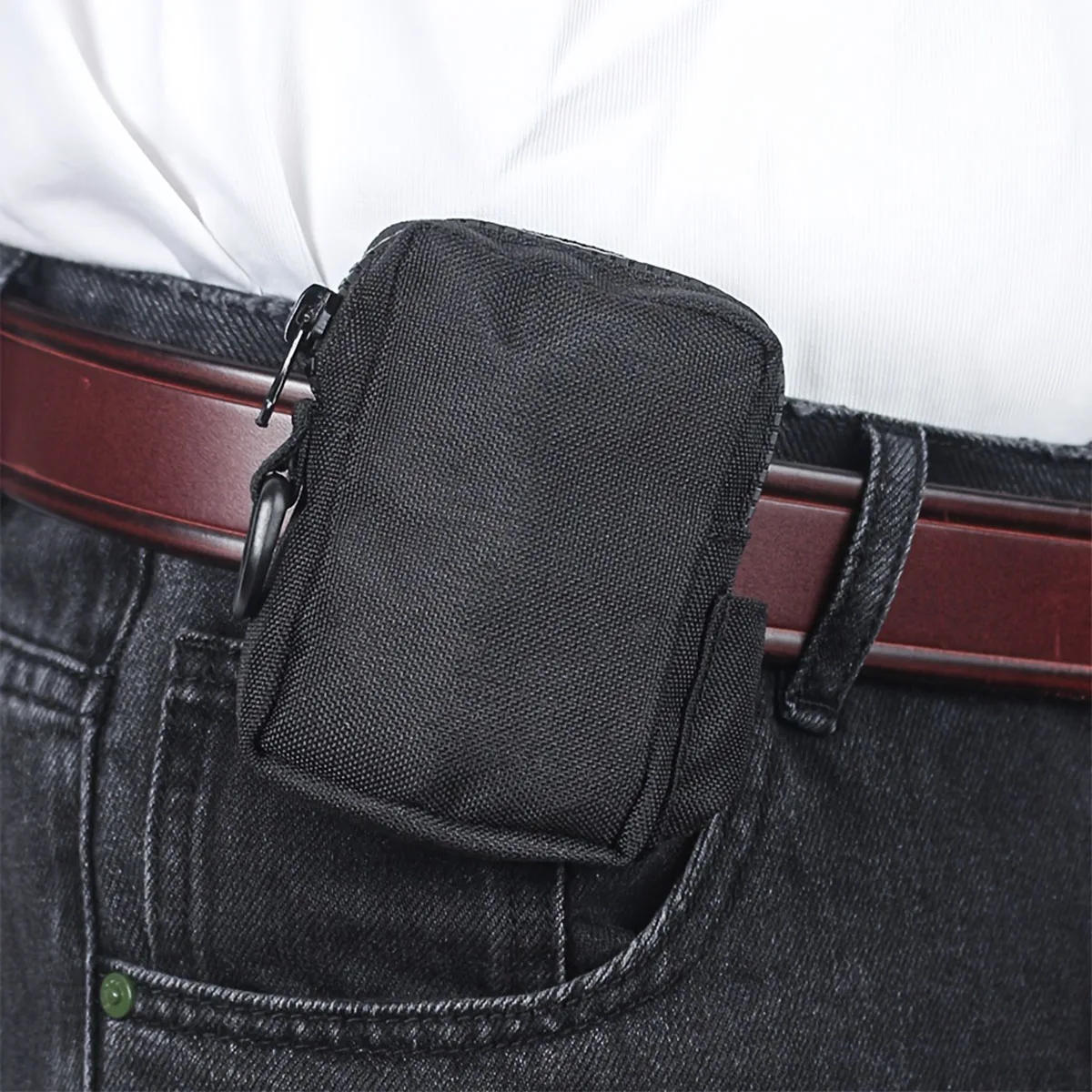 Outdoor Sports Multi-Functional Tactical Waist Bag, Accessory Bag, Simple and Durable Card Bag, Coin Purse, Waist Bag