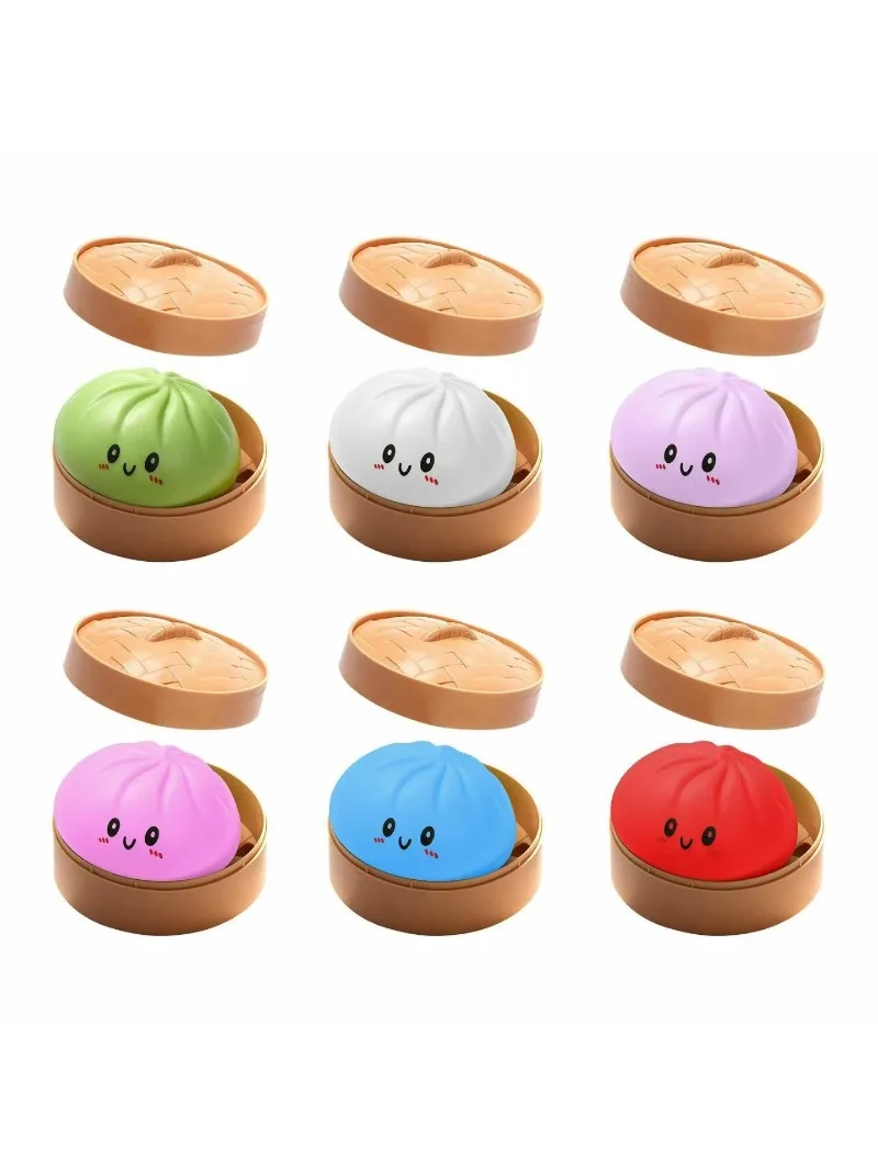 Children's Exploding Buns Toy Outlet Bag Whole Person Artifact Stress Relief And Decompression Vent Ball for Kids